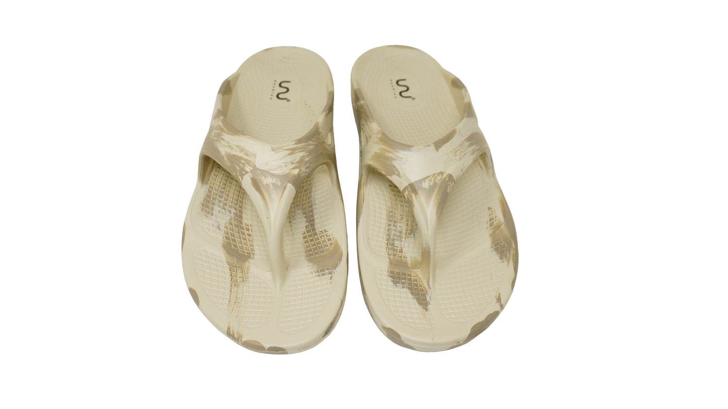 Doubleu V Shape Marble Men Soft Doctor Anti-Skid Slipper
