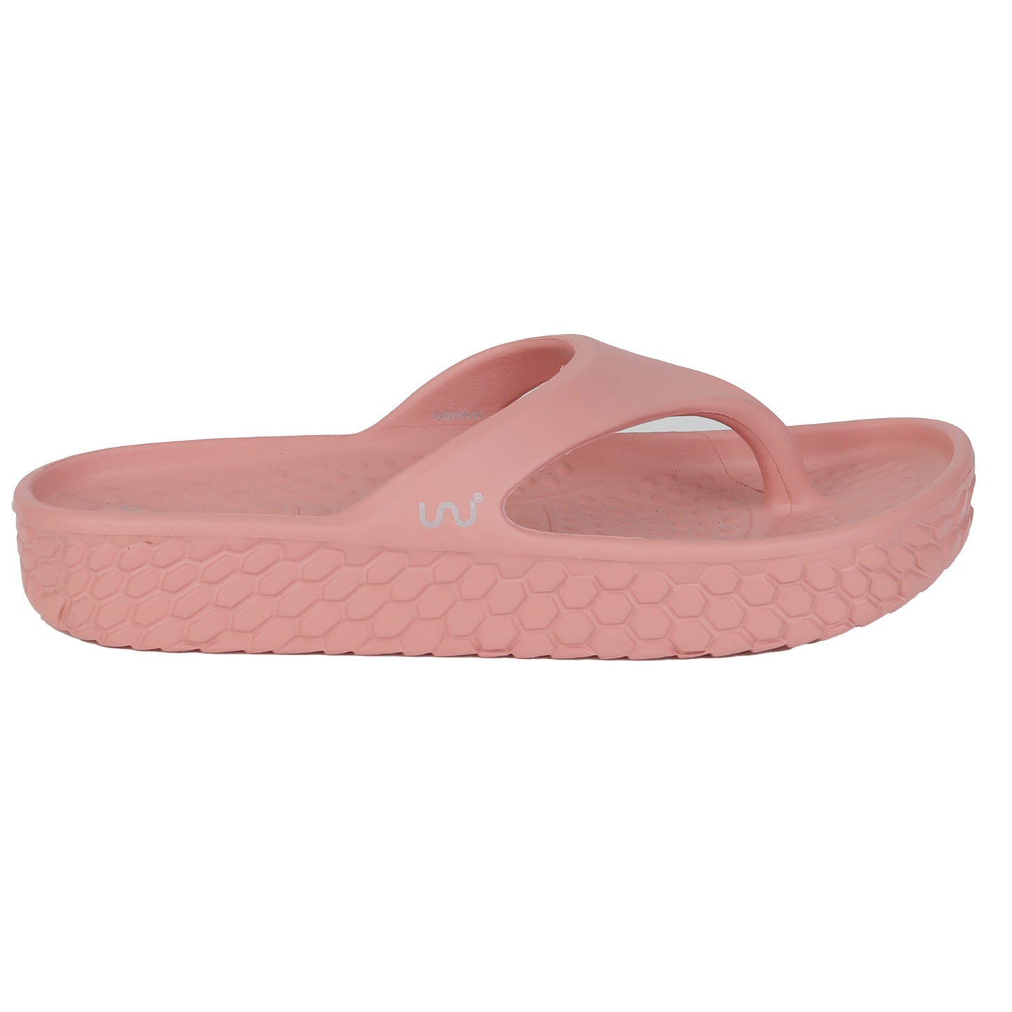 Doubleu Kyoto Women Comfortable & Light Weight Pink Slipper
