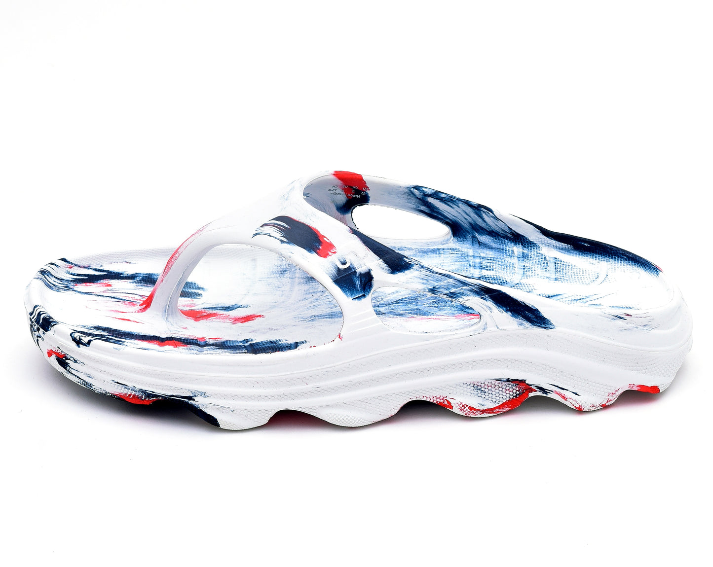 Double Riva Men Marble Comfortable Recovery Footwear