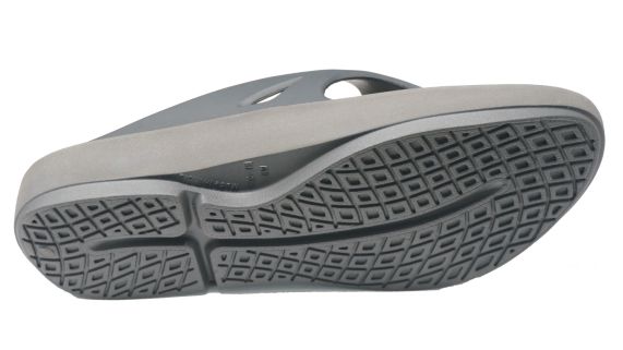Doubleu Comfort Men Slipper Comfortable & Light Weight Recovery Footwear (Grey + Carbon)