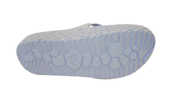 Doubleu Kyoto Women Slipper Comfortable & Light Weight Recovery Footwear (AZZURO METAL)