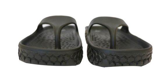 Doubleu Kyoto Women Slipper Comfortable & Light Weight Recovery Footwear (BLACK)