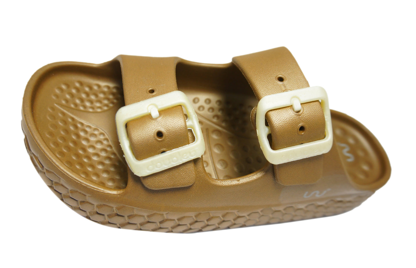 Doubleu Sakura Women Slipper Comfortable & Light Weight Recovery Footwear (BRONZO METAL Women)