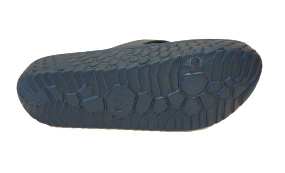 Doubleu Kyoto Women Slipper Comfortable & Light Weight Recovery Footwear (METAL BLUE)