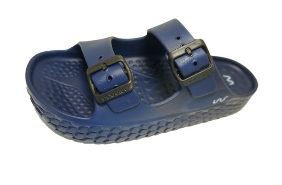 Doubleu Sakura Women Slipper Comfortable & Light Weight Recovery Footwear (NAVY BLUE)