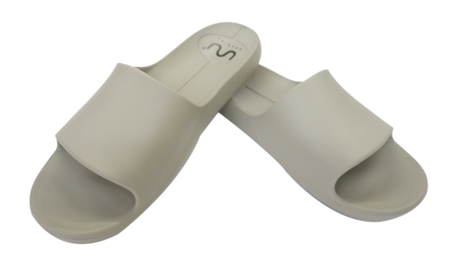 Doubleu Milano Men Slipper Comfortable & Light Weight Recovery Footwear (Fog)