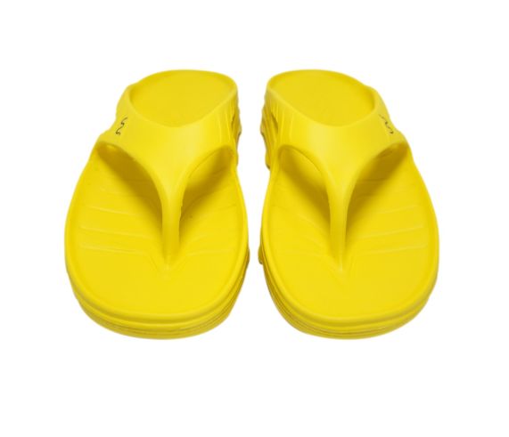 Doubleu Riva Men Slipper Comfortable & Light Weight Recovery Footwear (DAILILY YELLOW)