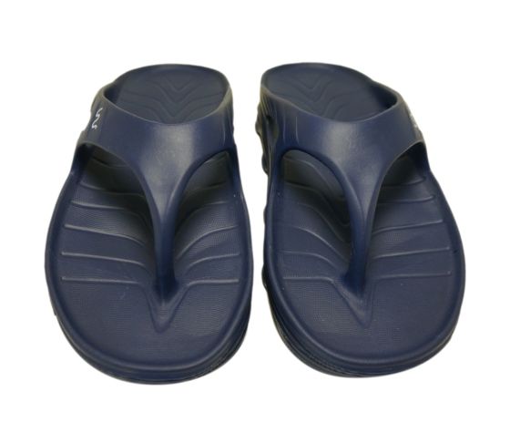 Doubleu Riva Men Slipper Comfortable & Light Weight Recovery Footwear (NAVY BLUE)