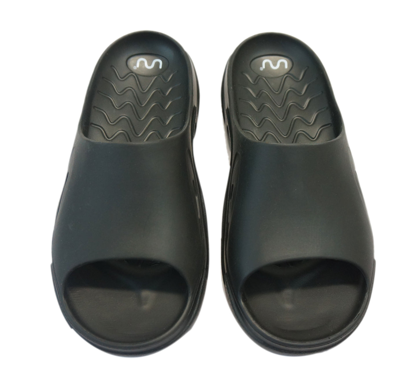 Doubleu Roma Slider for Men (Black)