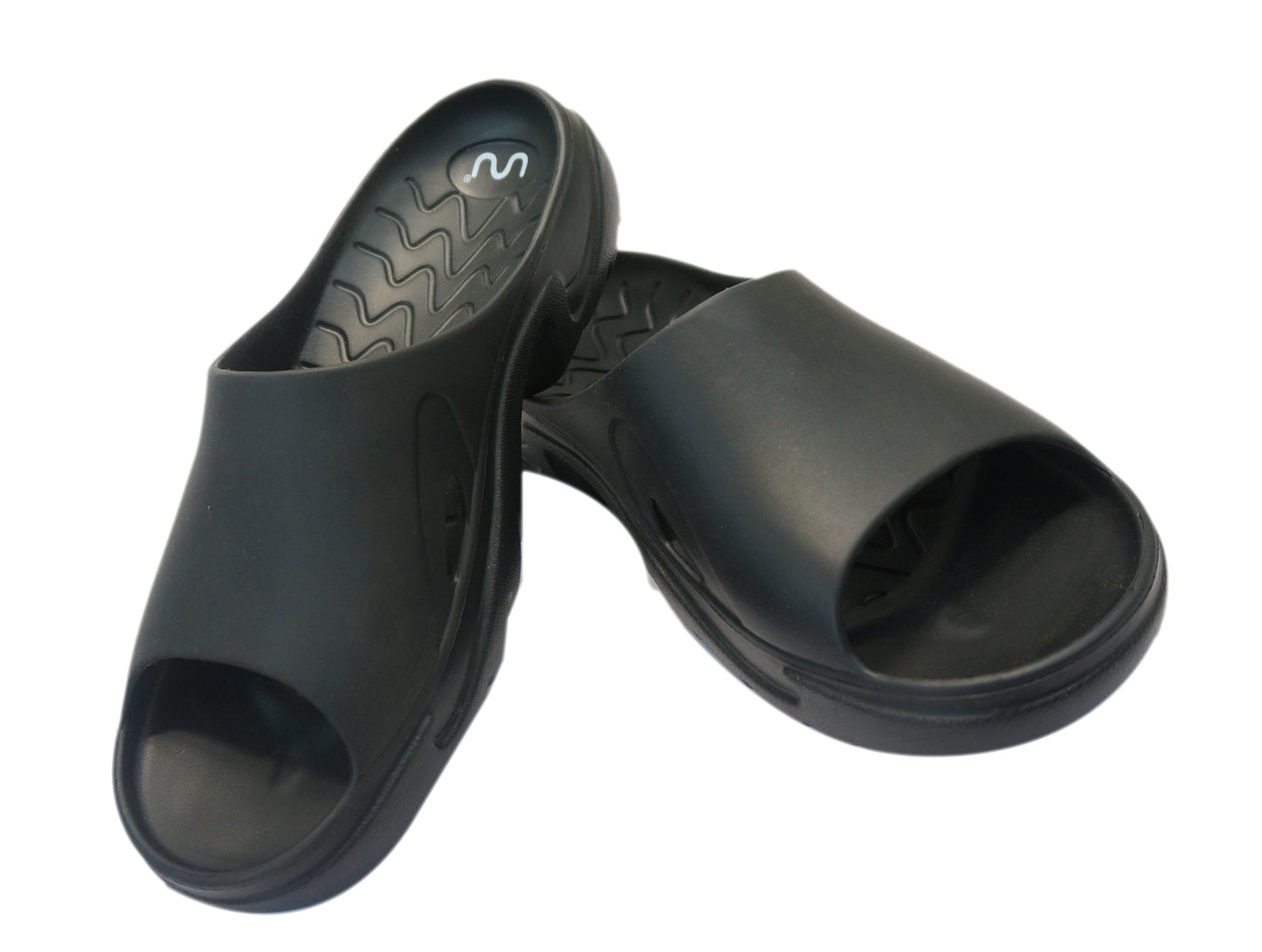 Doubleu Roma Slider for Men (Black)
