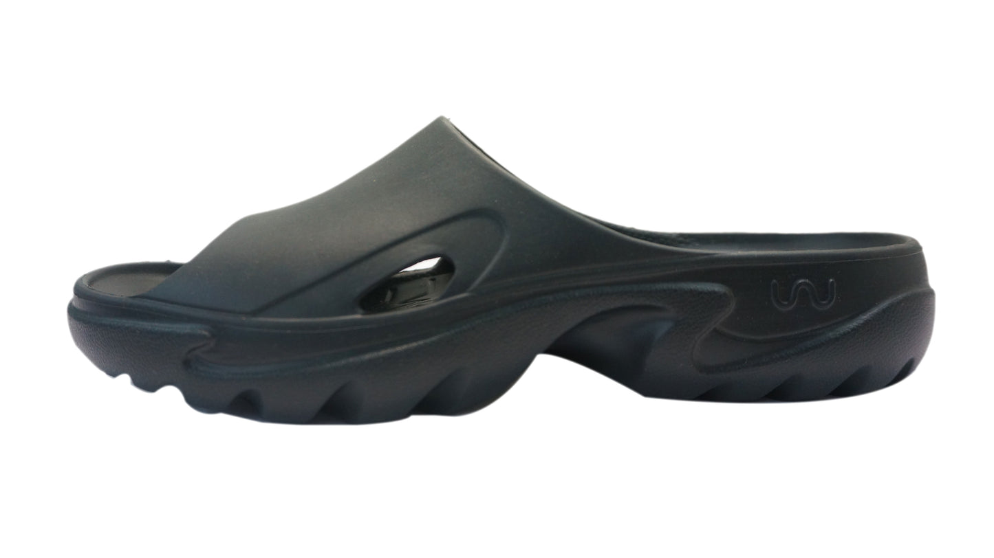 Doubleu Roma Slider for Men (Black)