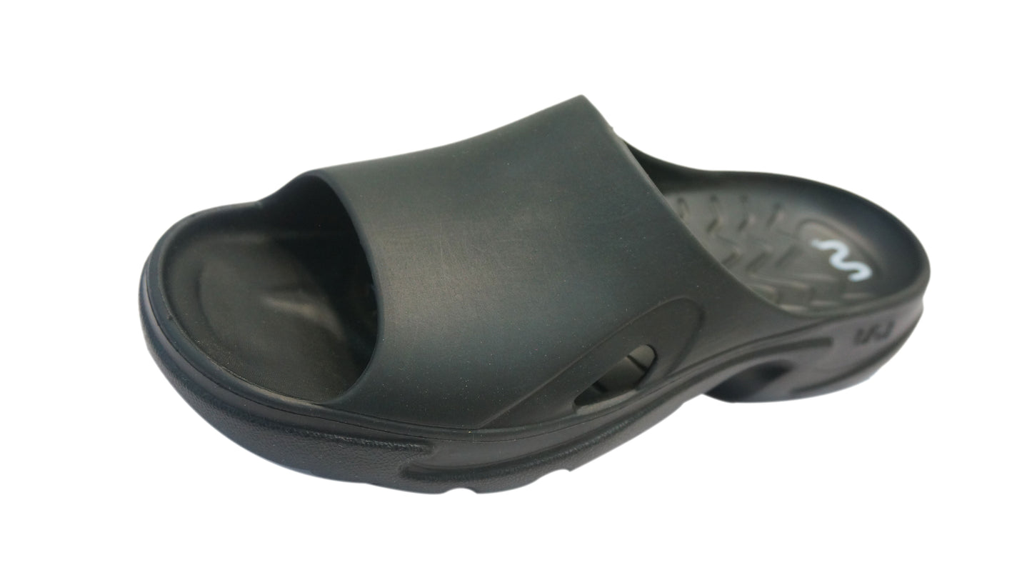 Doubleu Roma Slider for Men (Black)