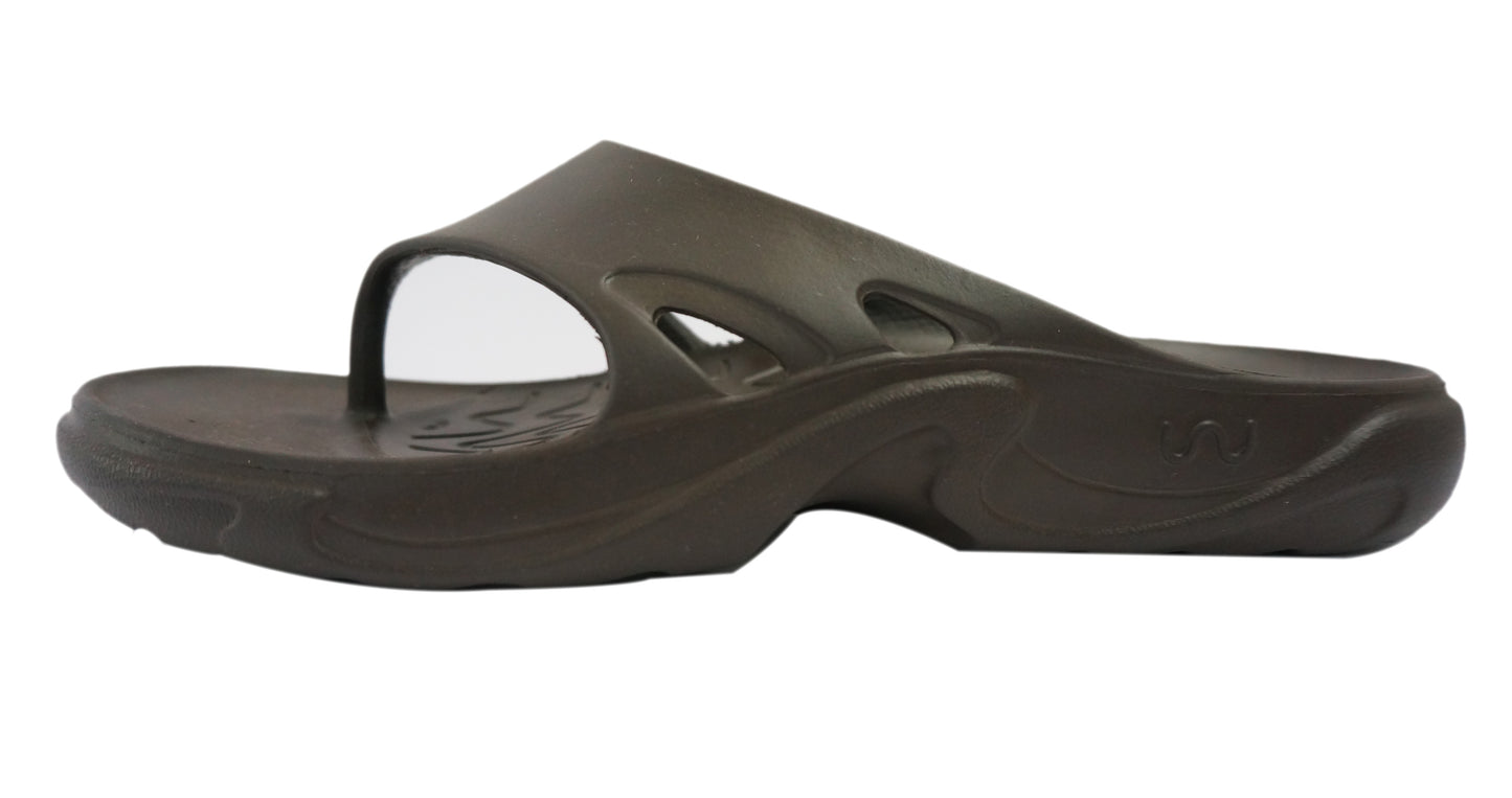 Doubleu Roma Thong for Men(C Brown)