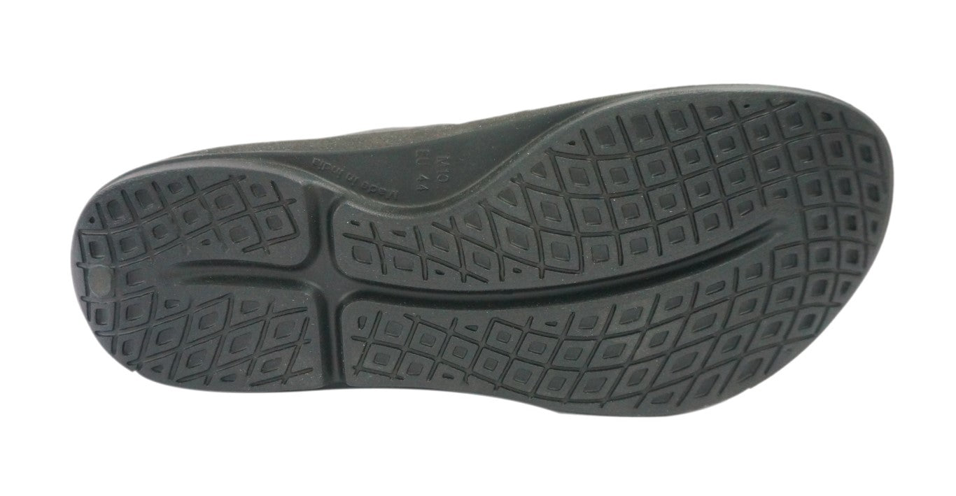 Doubleu Comfort Men Comfortable & Light Weight Black Slipper