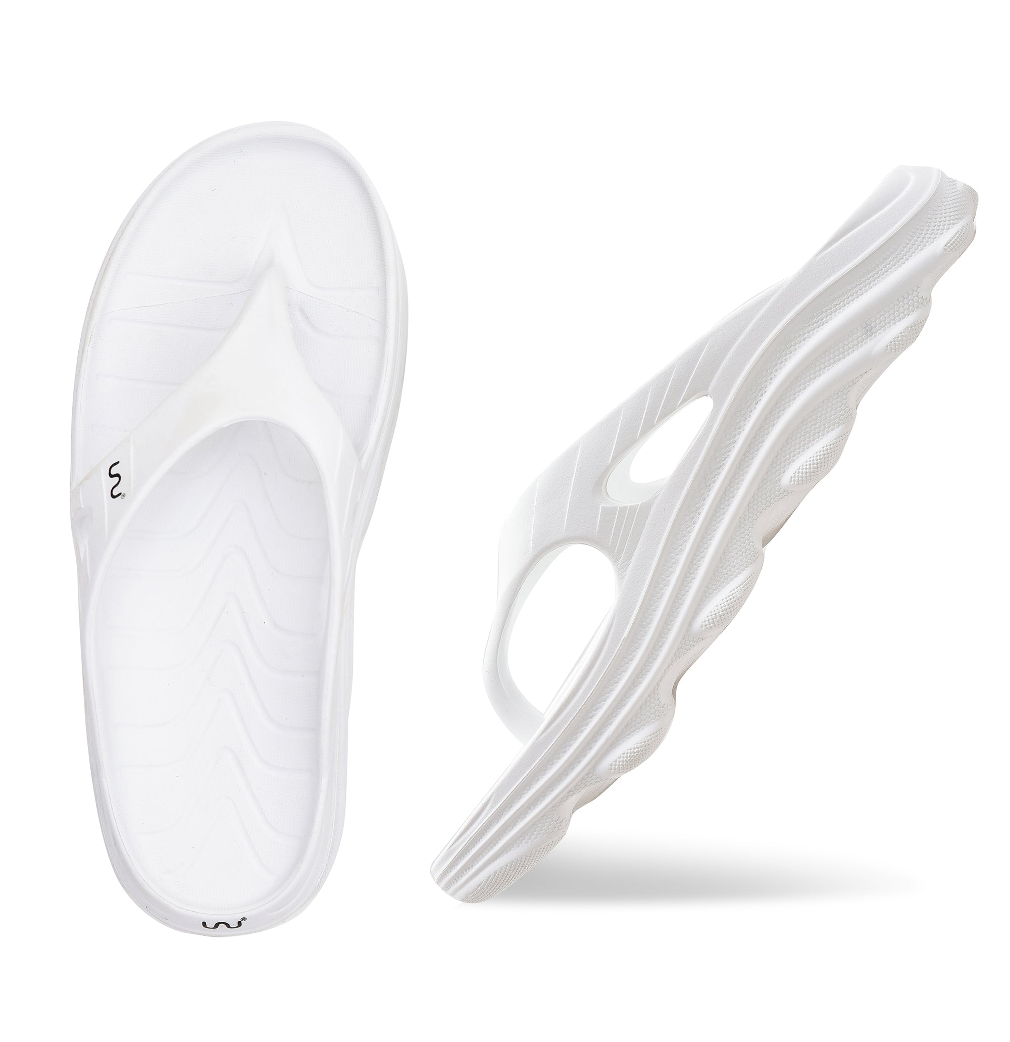 Doubleu Riva Men Marble Comfortable Recovery Footwear