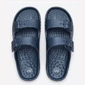 Doubleu Sakura Women Comfortable & Light Weight Slipper Metal Blue