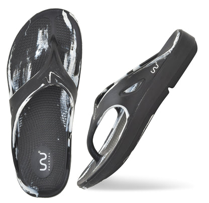 Doubleu V Shape Marble Men Soft Doctor Anti-Skid Slipper