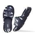 Doubleu Soft Doctor Anti-Skid for Women Ultra Sporty Slide White + Black