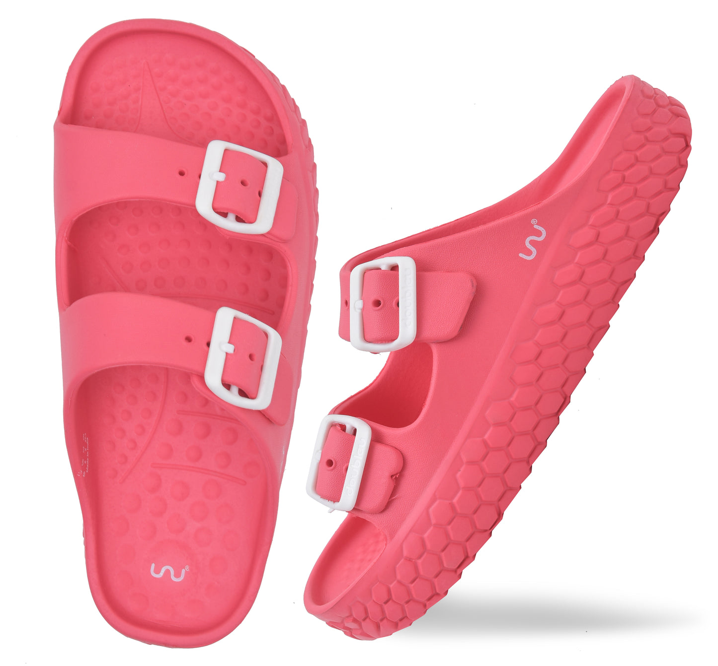 Doubleu Sakura Women Comfortable & Light Weight Slipper Pink