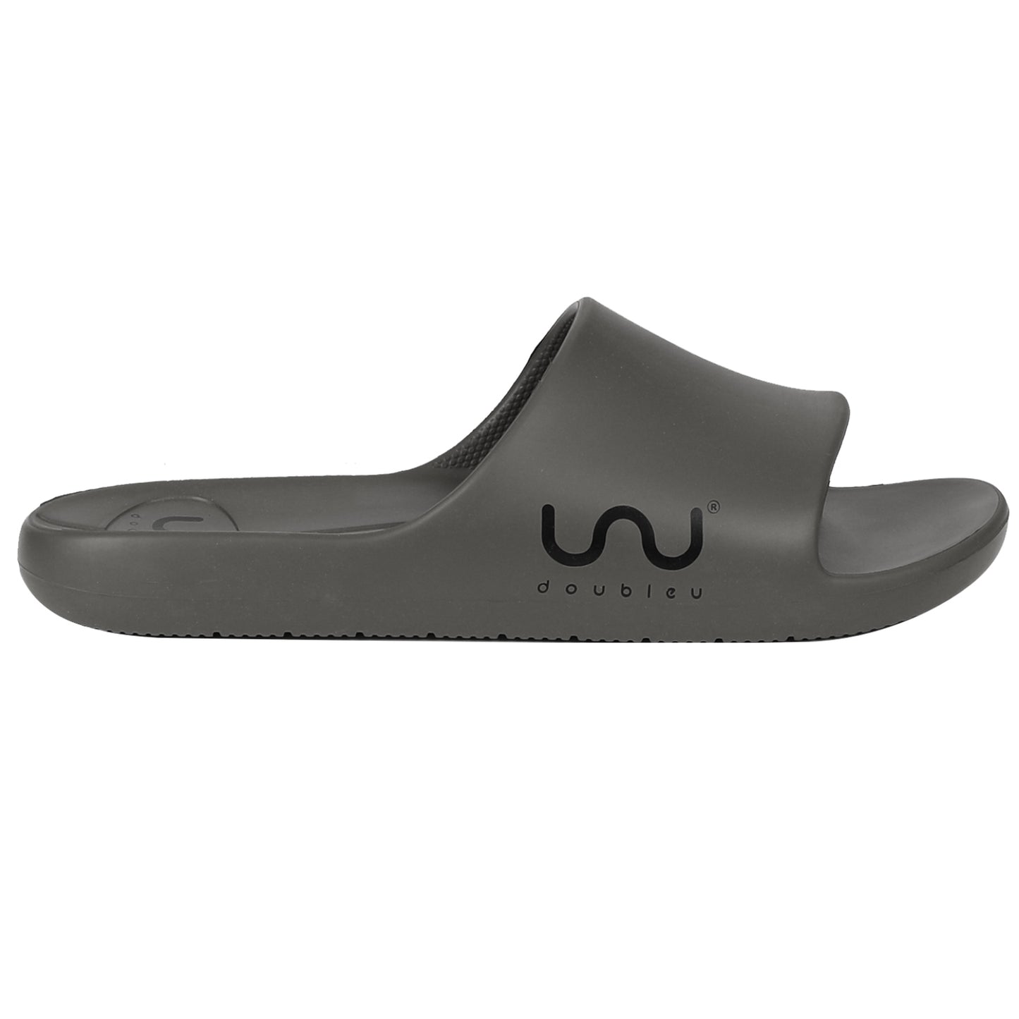 Doubleu Milano Men  Comfortable & Light Weight Piombo Slipper