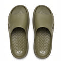 Doubleu Roma Slider for Men Comfortable Recovery Footwear Moss Green