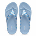 Doubleu Lite Women Comfortable & Light Weight Slipper Beige Powder Blue