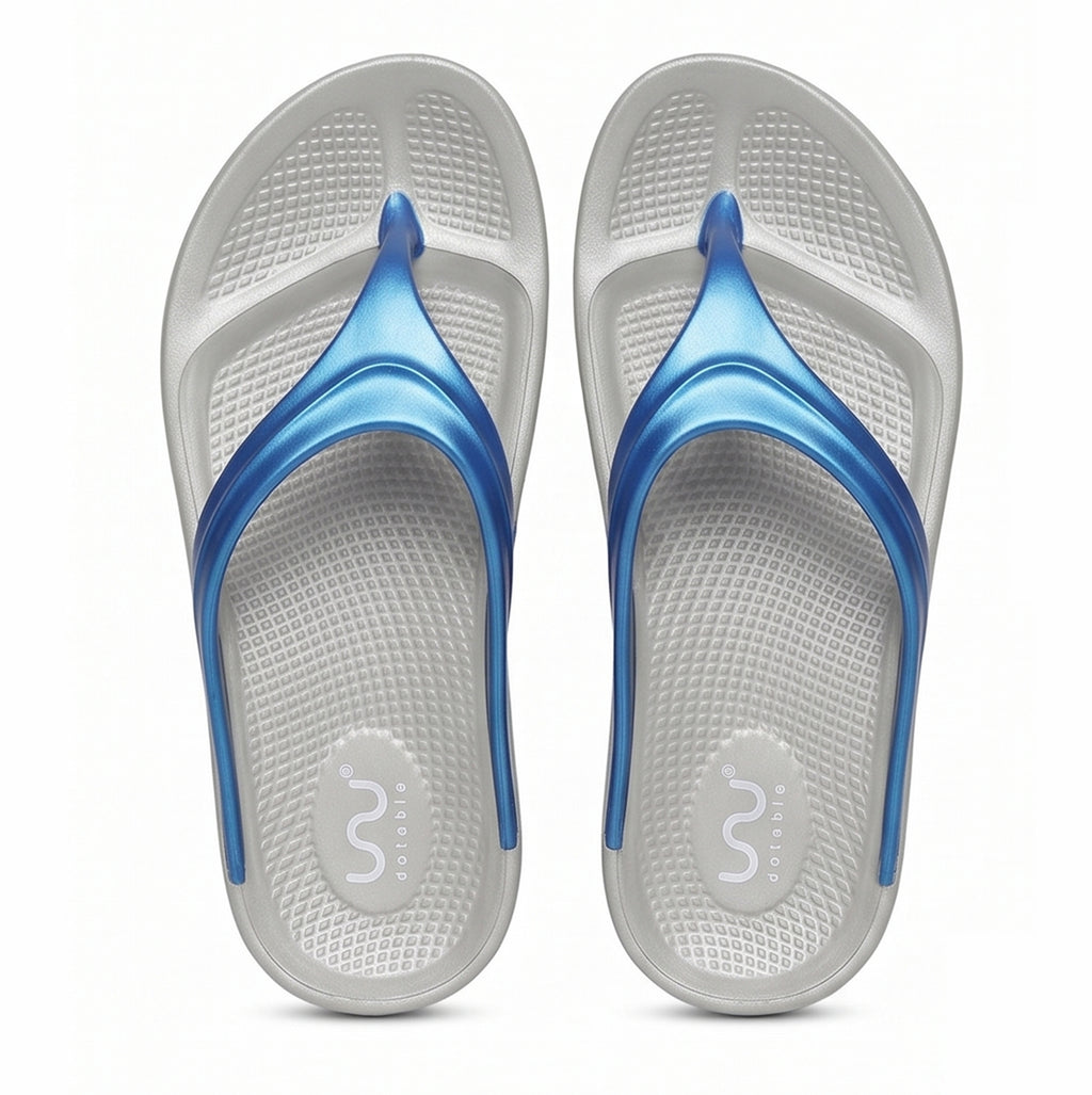 Doubleu Lite Women Comfortable & Light Weight Slipper Regular Beige Powder Blue