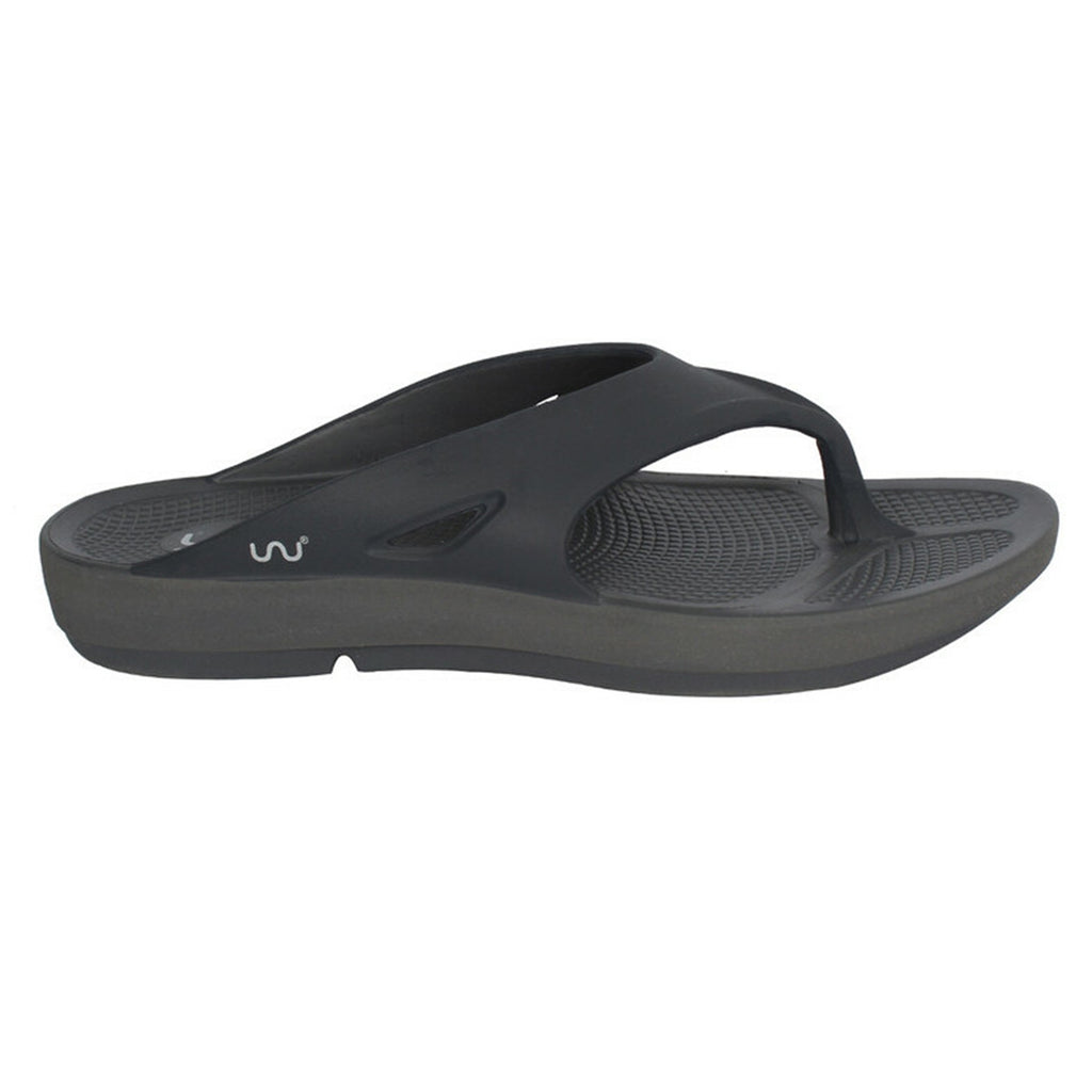Doubleu Comfort Men Comfortable & Light Weight Slipper Carbon-Carbon