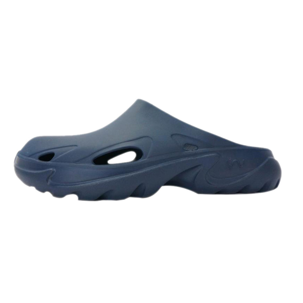 Doubleu Roma Mule for Men Comfortable Recovery Footwear Navy Blue