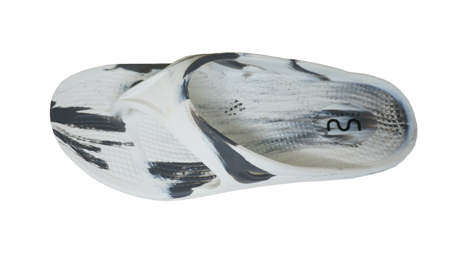 Doubleu V Shape Marble Men Soft Doctor Anti-Skid Slipper