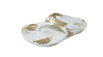 Doubleu V-Shape Women Marble Comfortable & Light Weight Slipper