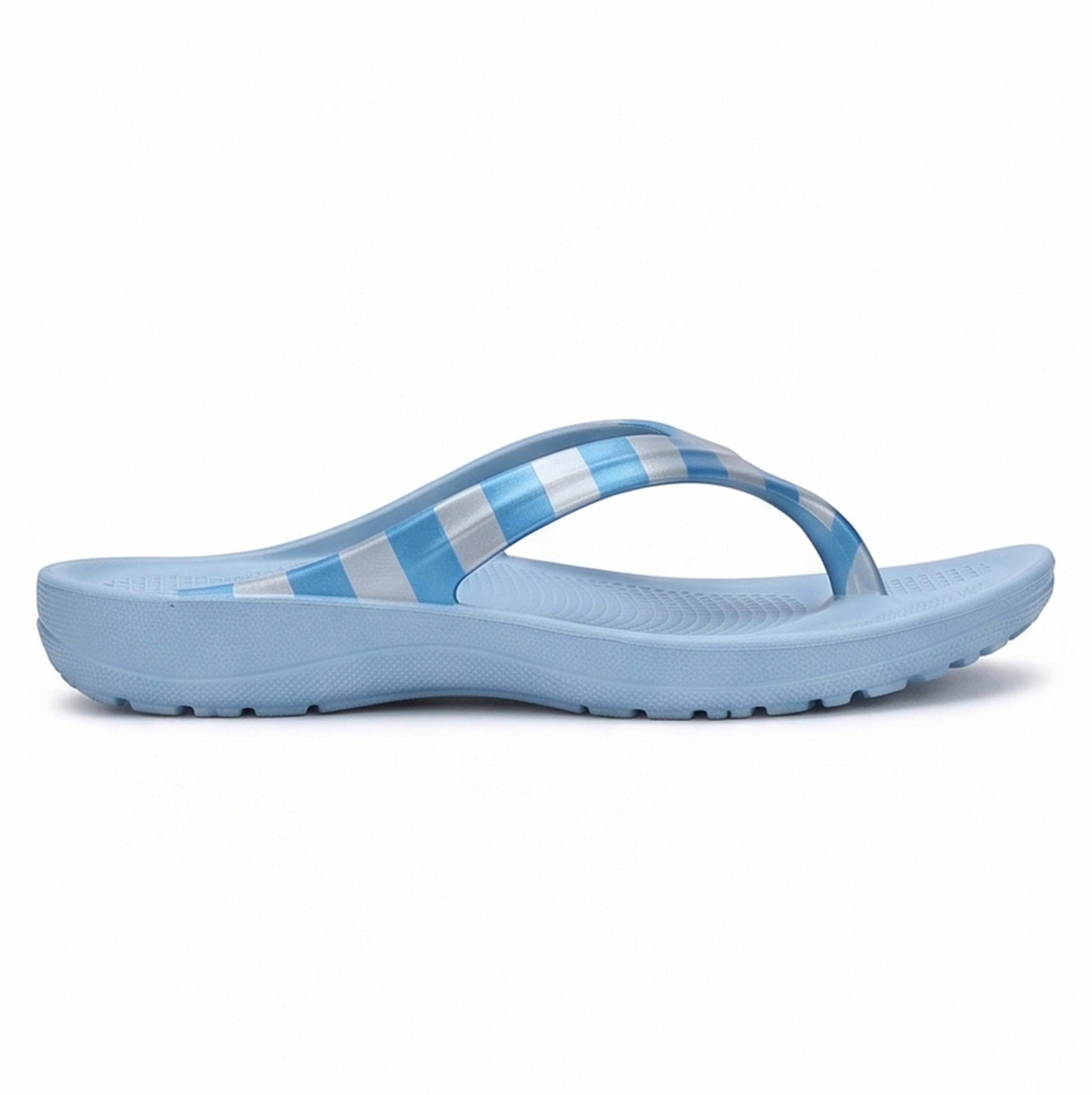 Doubleu Lite Women Comfortable & Light Weight Slipper Beige Powder Blue