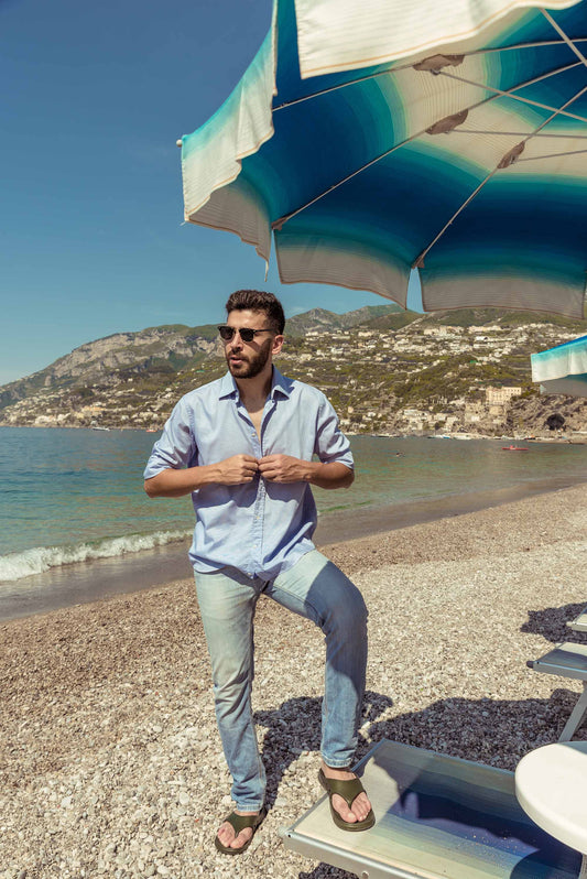 Doubleu Roma Thong for Men Comfortable Recovery Footwear