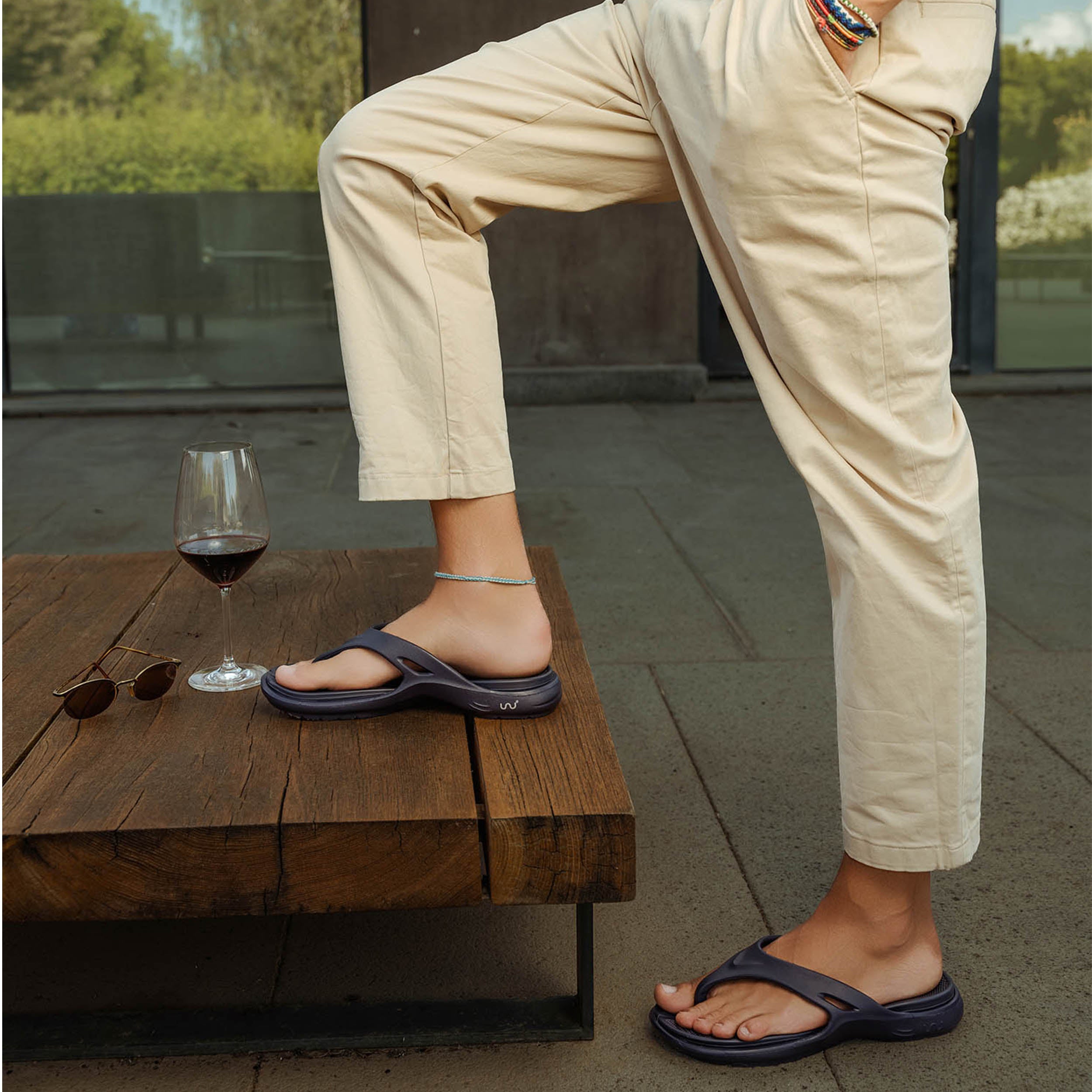 Doubleu Bermuda Men Comfortable Recovery Footwear