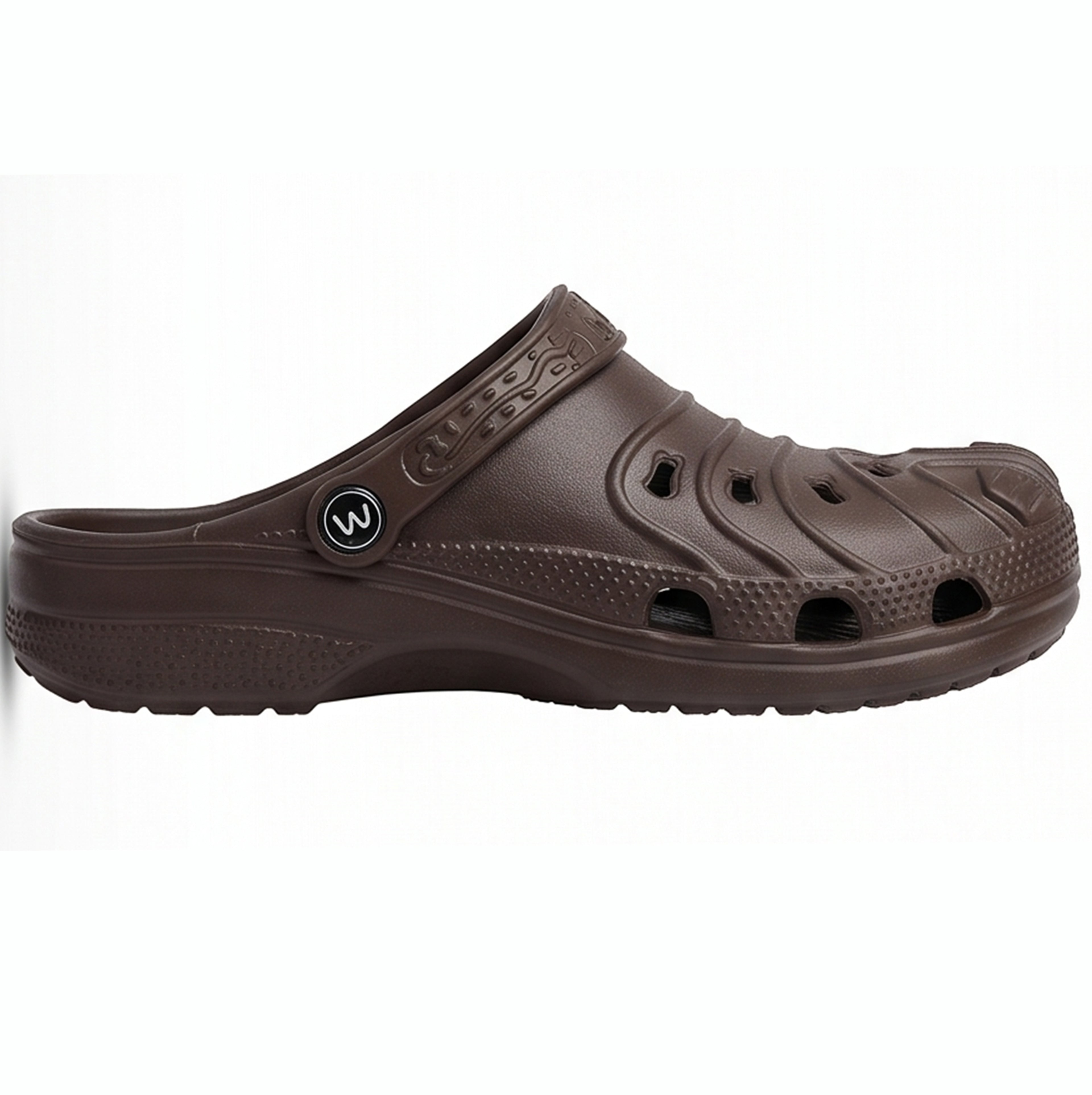 Everest Clog Men Soft Dr Anti-Skid Slipper for Men C Brown