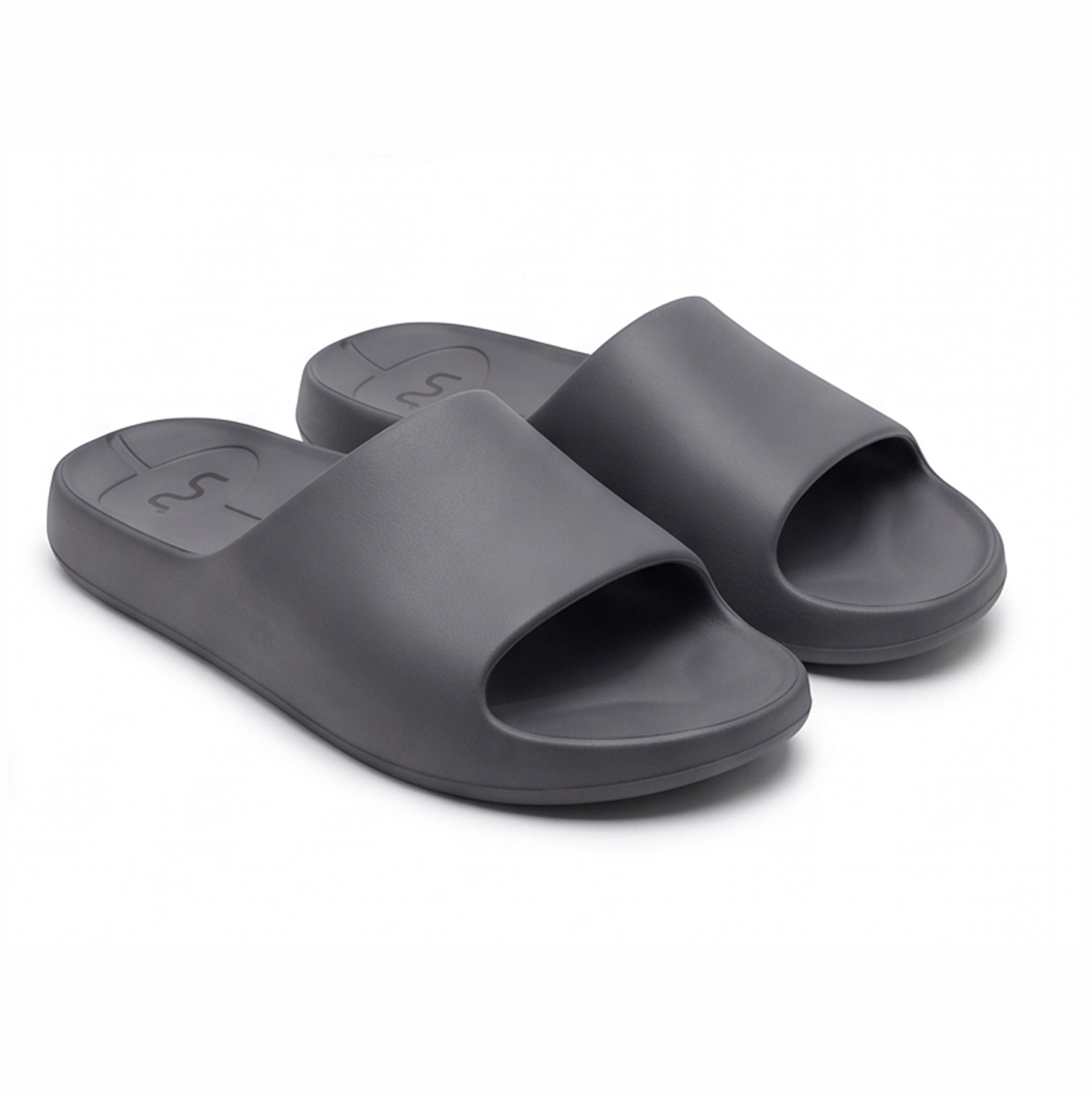 Doubleu Milano Women Comfortable & Light Weight Slipper Piombo