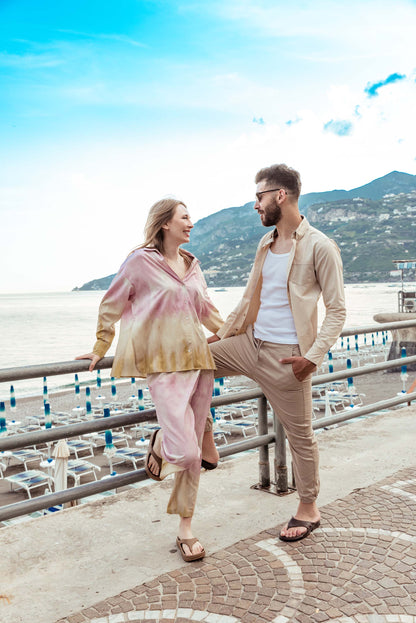 Doubleu Roma Thong for Men Comfortable Recovery Footwear