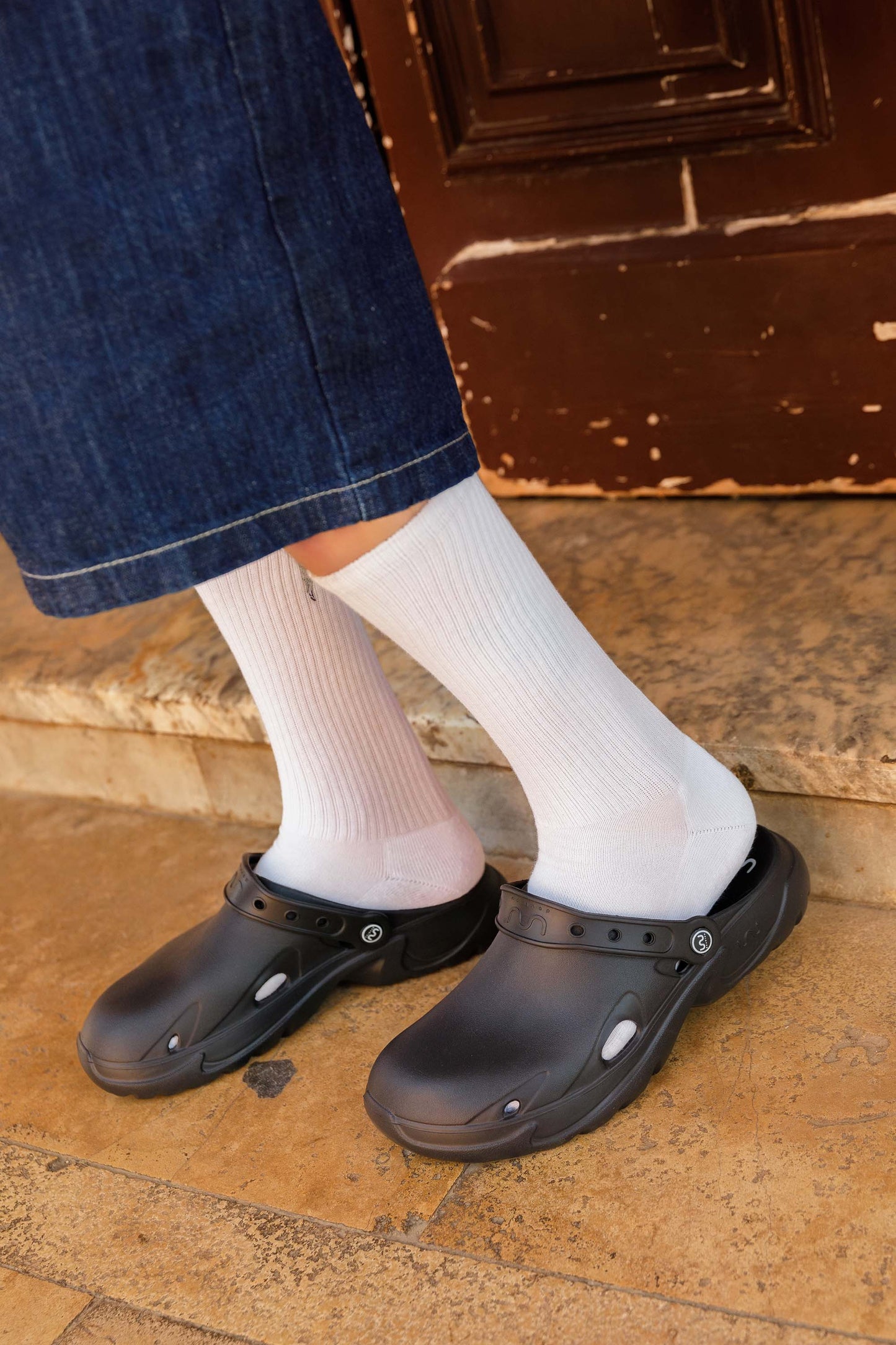 Mule with Strap Soft Dr Anti-Skid Slipper for Men