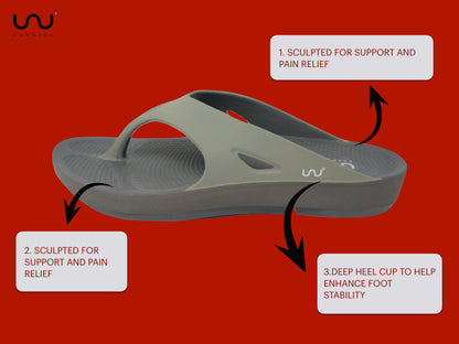 Doubleu Comfort Men  Comfortable & Light Weight Slipper