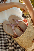 Doubleu Lite Women Comfortable & Light Weight Slipper Regular Beige-Rose-Gold