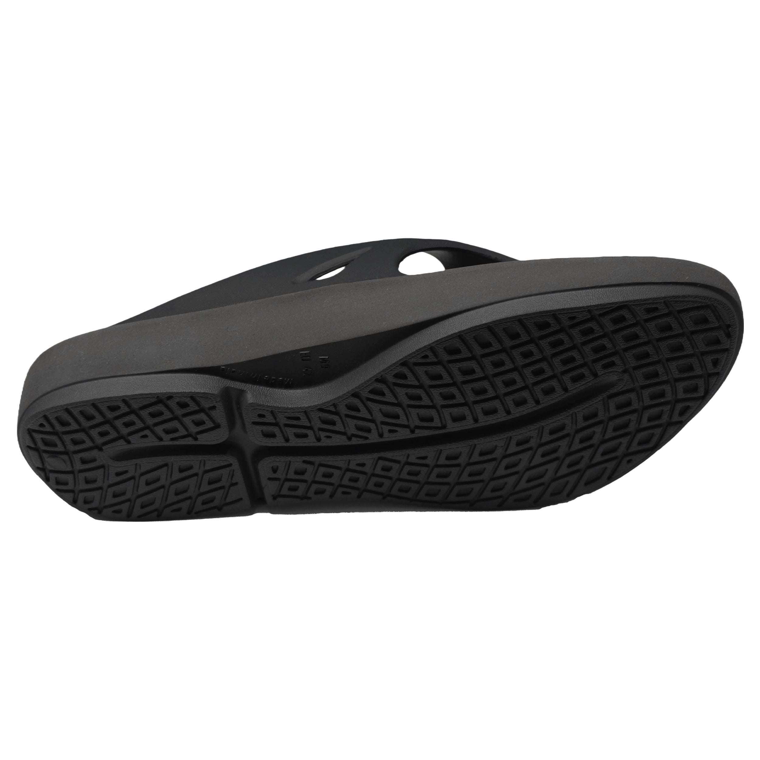 Doubleu Comfort Men Comfortable & Light Weight Slipper Carbon-Carbon