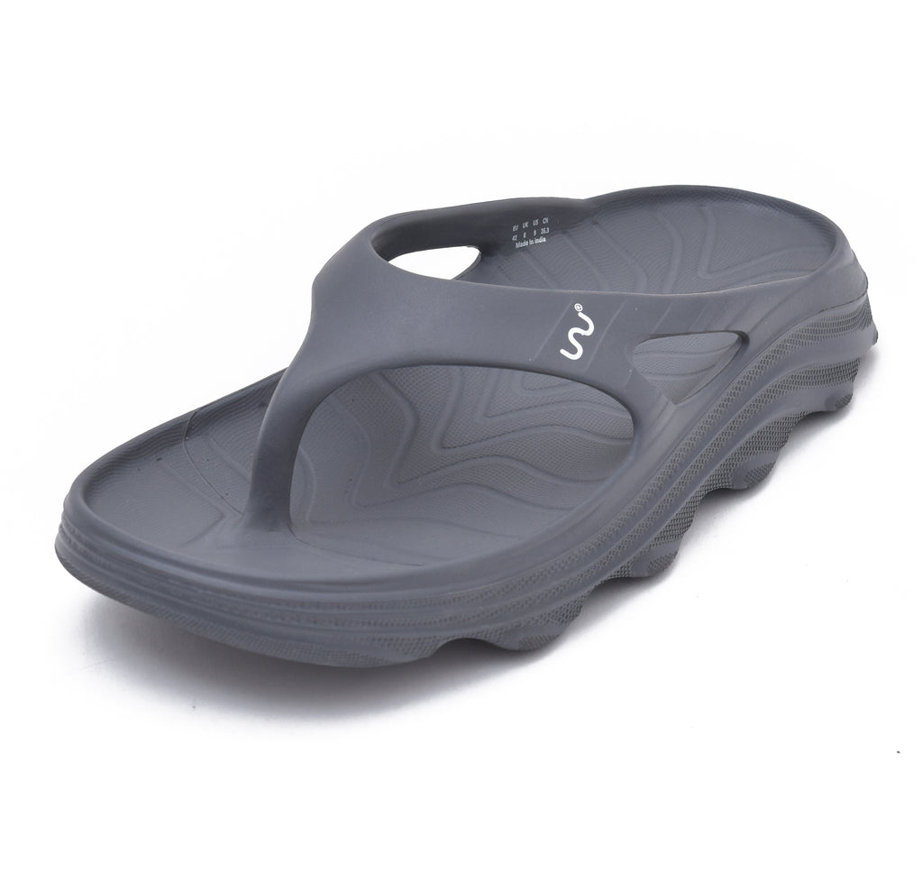 Doubleu Riva Women Comfortable Recovery Footwear Carbon