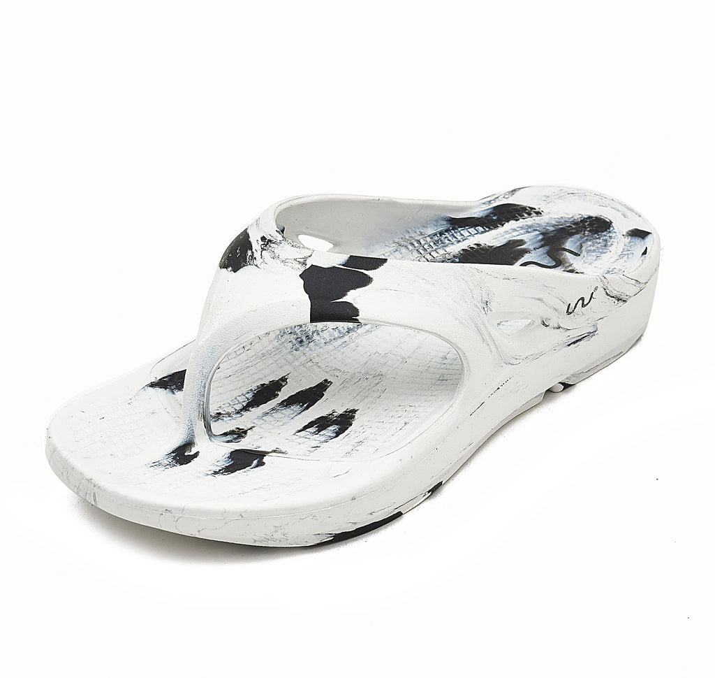 Doubleu V Shape Marble Men Soft Doctor Anti-Skid Slipper