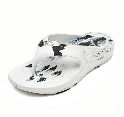 Doubleu V Shape Marble Men Soft Doctor Anti-Skid Slipper