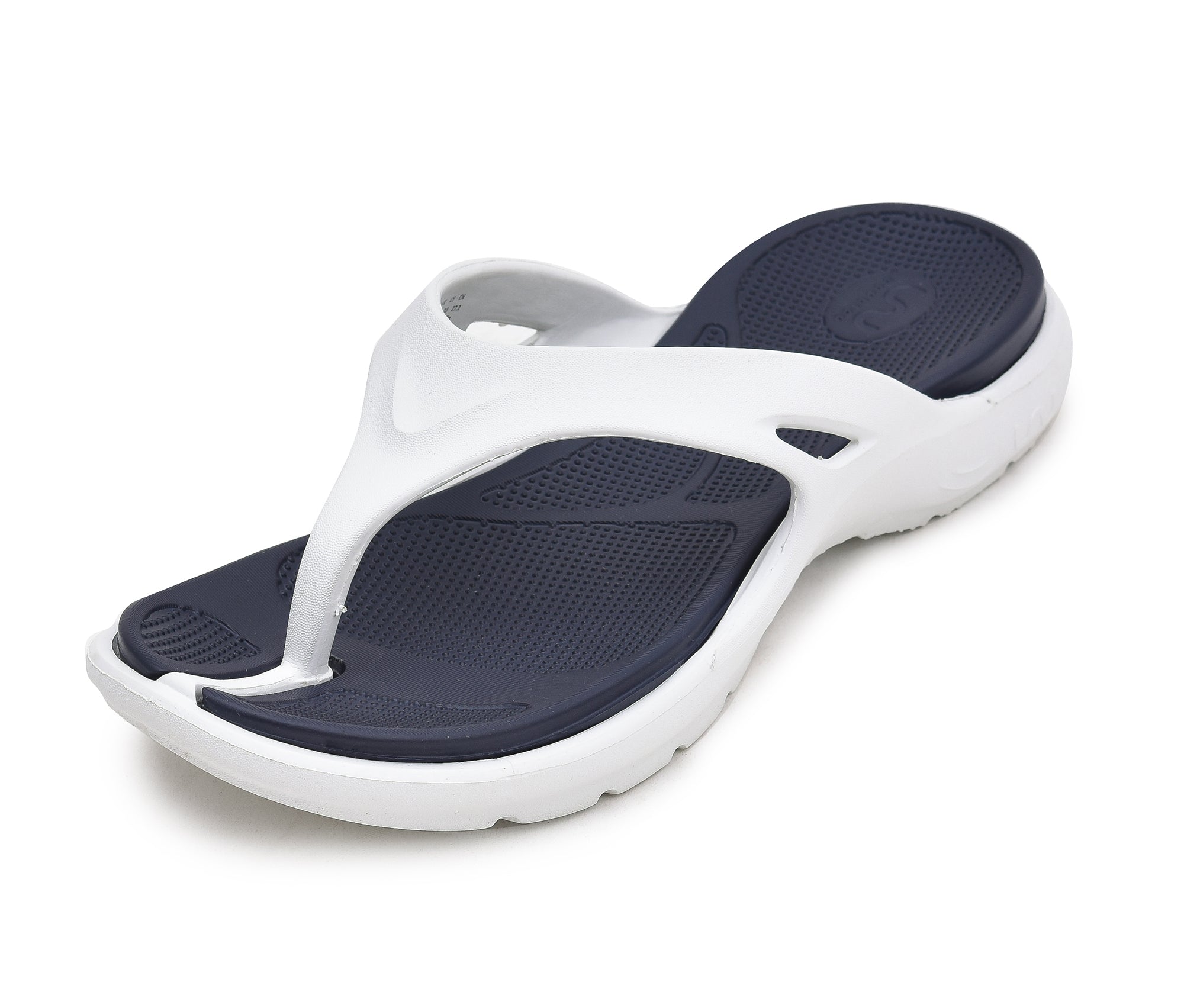 Doubleu Bermuda Men Comfortable Recovery Footwear White Blue