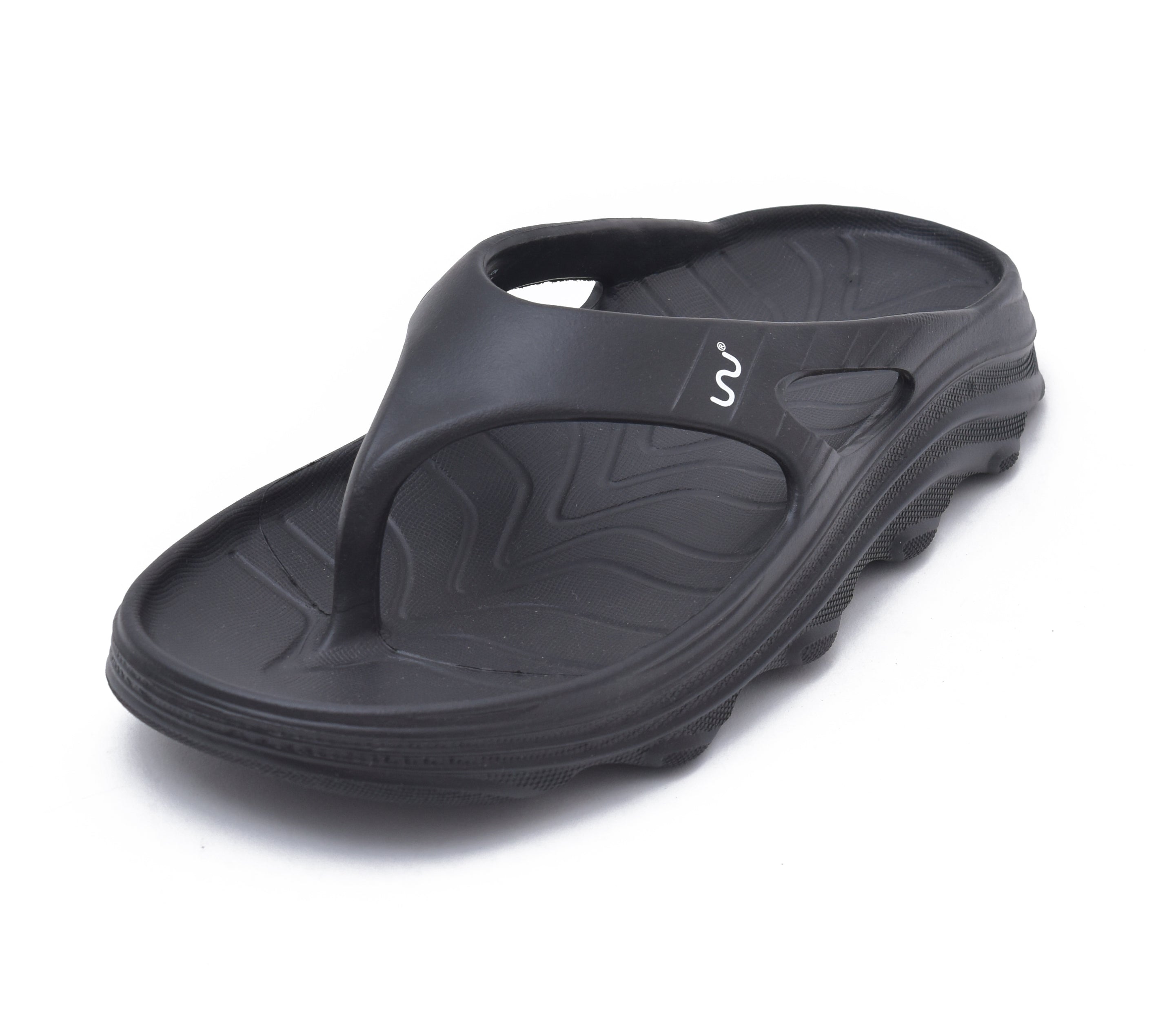 Doubleu Riva Women Comfortable Recovery Footwear Black