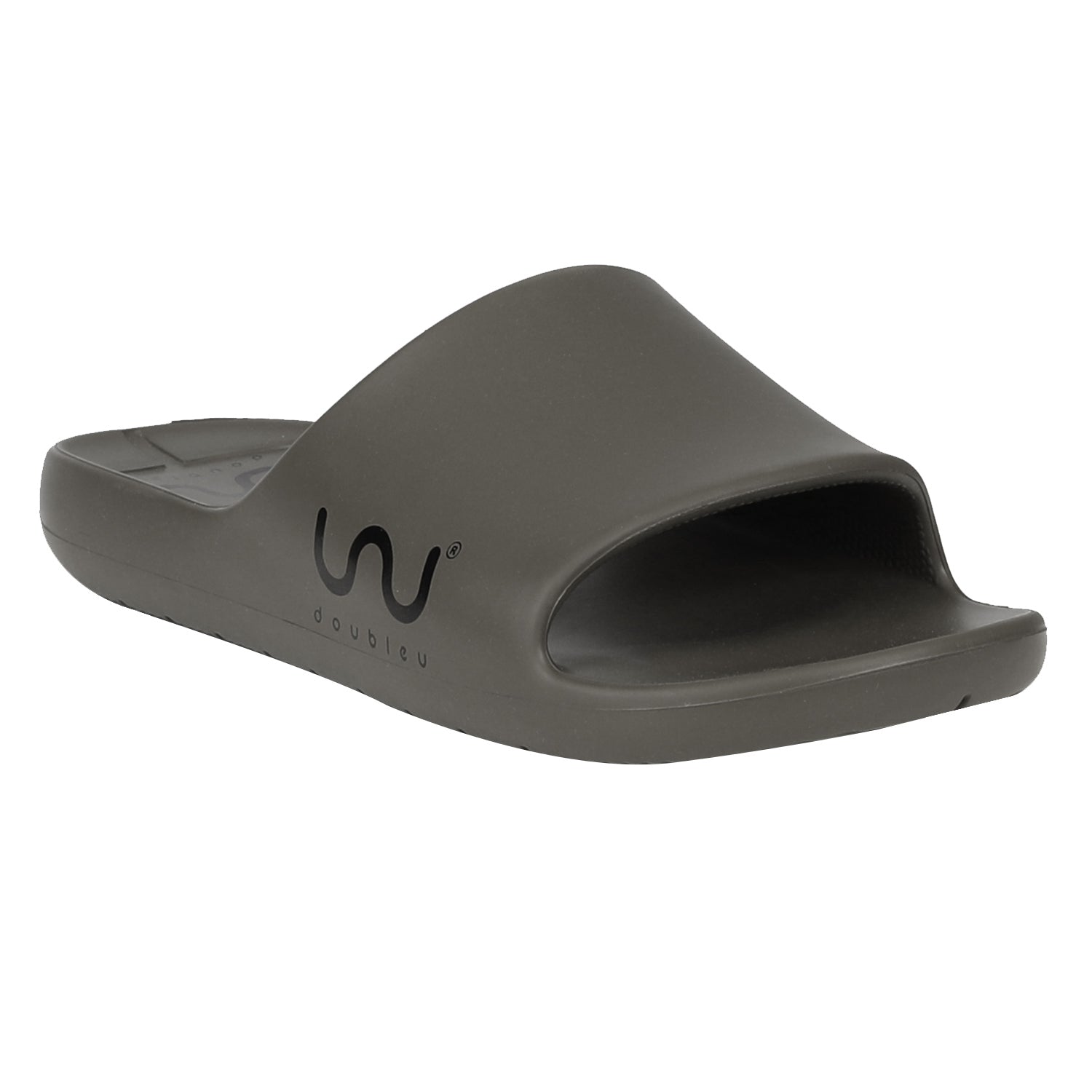 Doubleu Milano Men  Comfortable & Light Weight Piombo Slipper