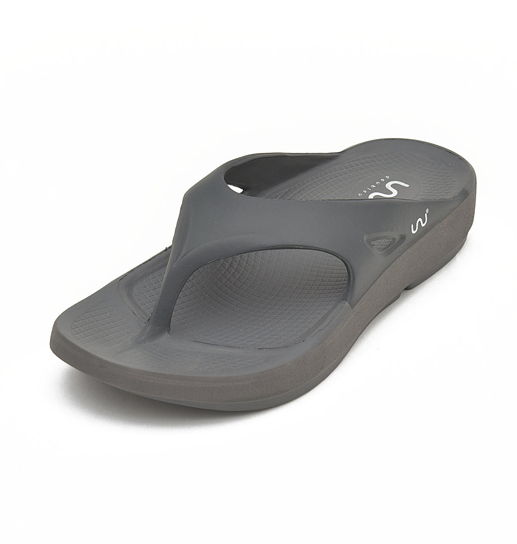 Doubleu Comfort Men Comfortable & Light Weight Slipper Carbon-Carbon