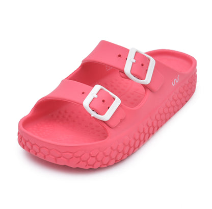 Doubleu Sakura Women Comfortable & Light Weight Slipper Pink