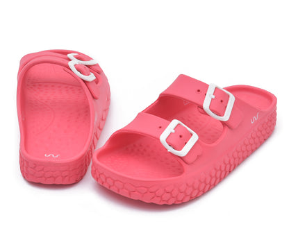 Doubleu Sakura Women Comfortable & Light Weight Slipper Pink